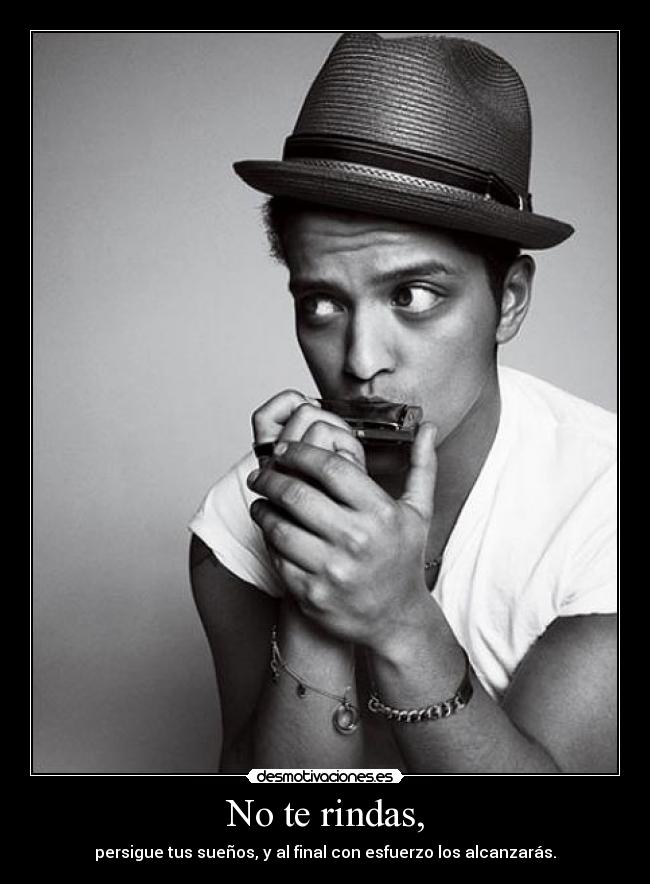 carteles bruno mars desmotivaciones