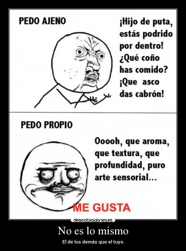 No es lo mismo - 