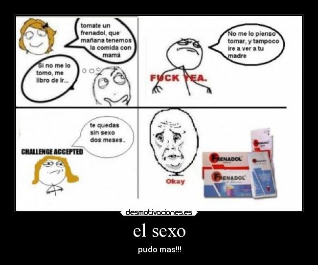 el sexo - pudo mas!!!