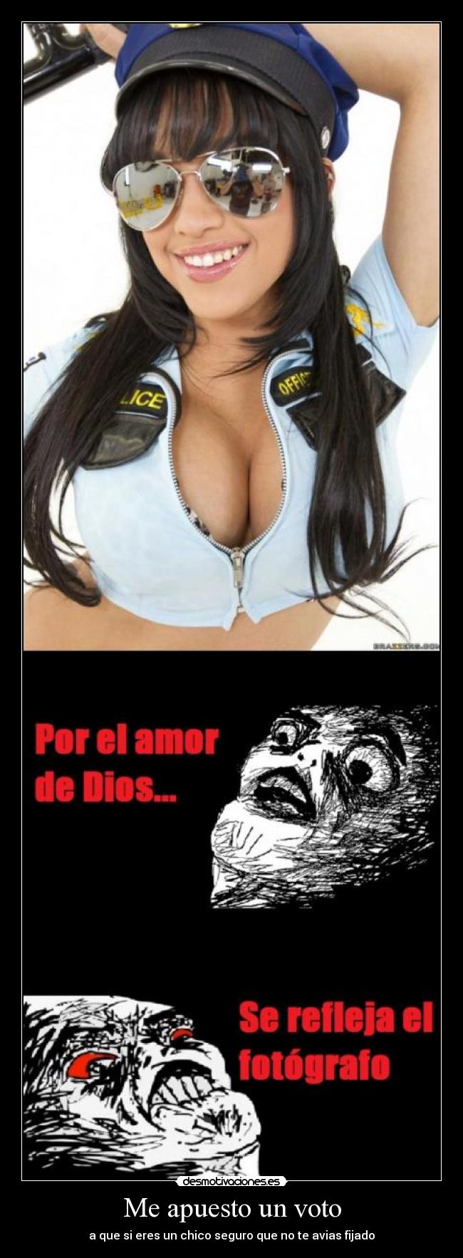 Me apuesto un voto - a que si eres un chico seguro que no te avias fijado