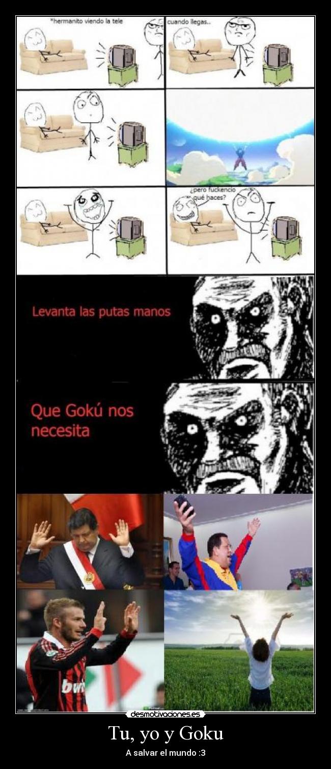 Tu, yo y Goku -