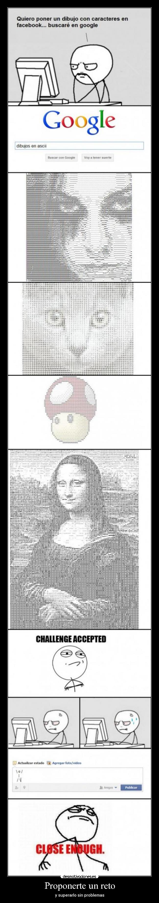 Proponerte un reto - y superarlo sin problemas