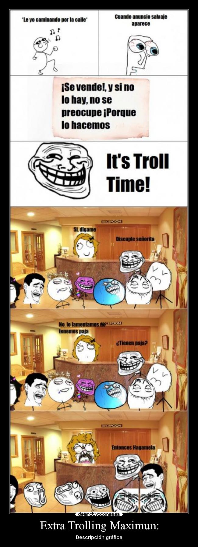 carteles troll desmotivaciones