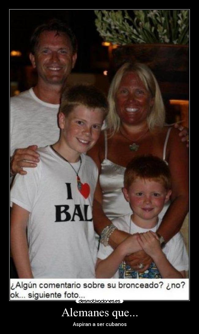 Alemanes que... -