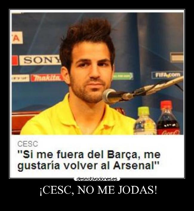 ¡CESC, NO ME JODAS! - 