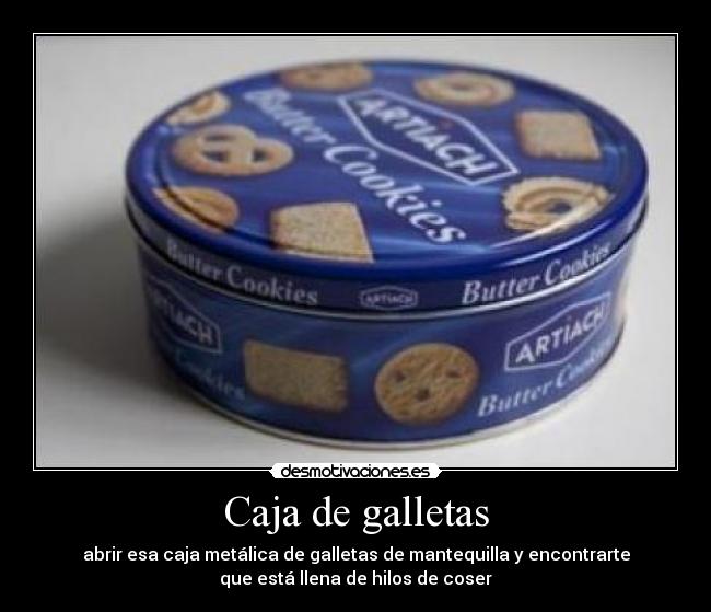 Caja de galletas -