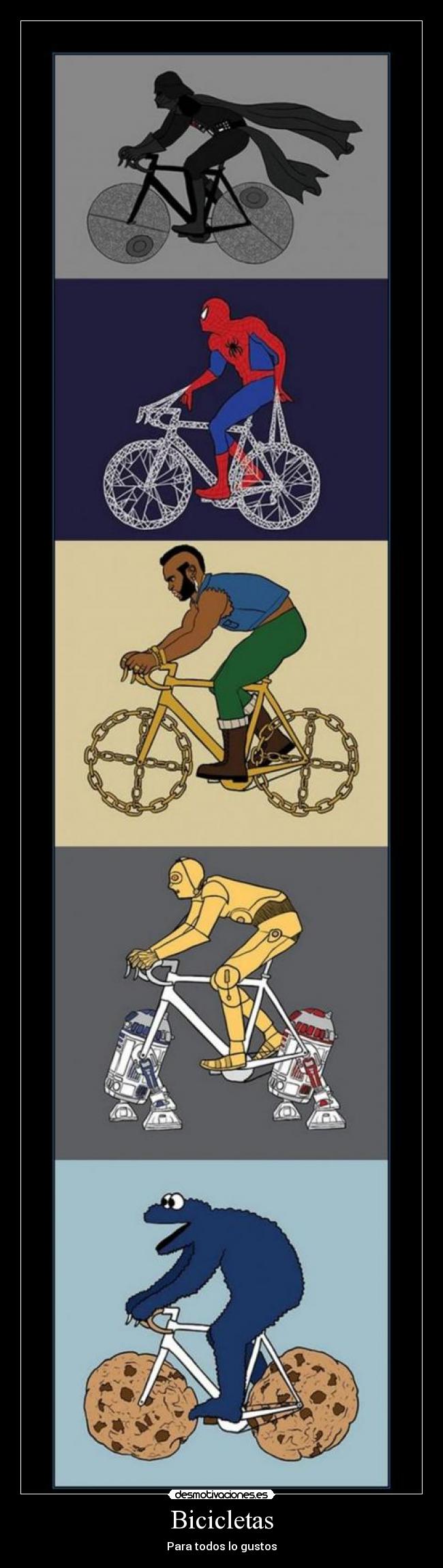 Bicicletas - Para todos lo gustos