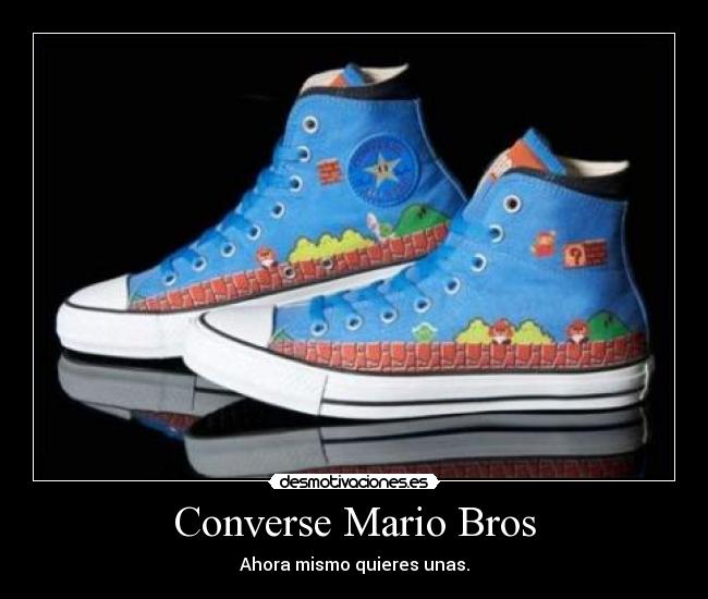 Converse Mario Bros -