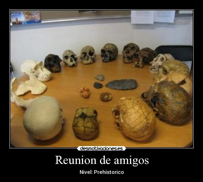 Reunion de amigos - Nivel: Prehistorico