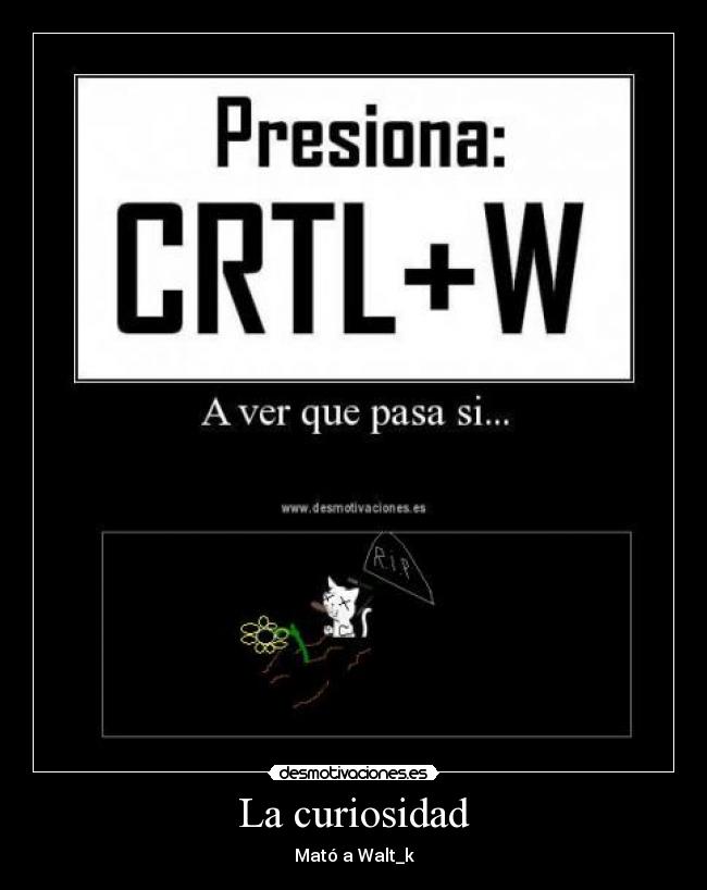 La curiosidad - Mató a Walt_k