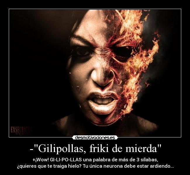 carteles insulto zas hielo pocainteligenciapersonasdehoyendia nart desmotivaciones