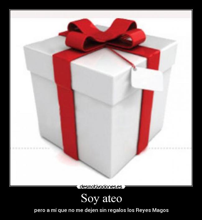Soy ateo -