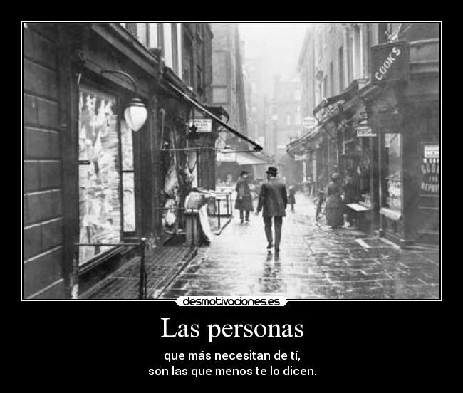 Las personas - 
