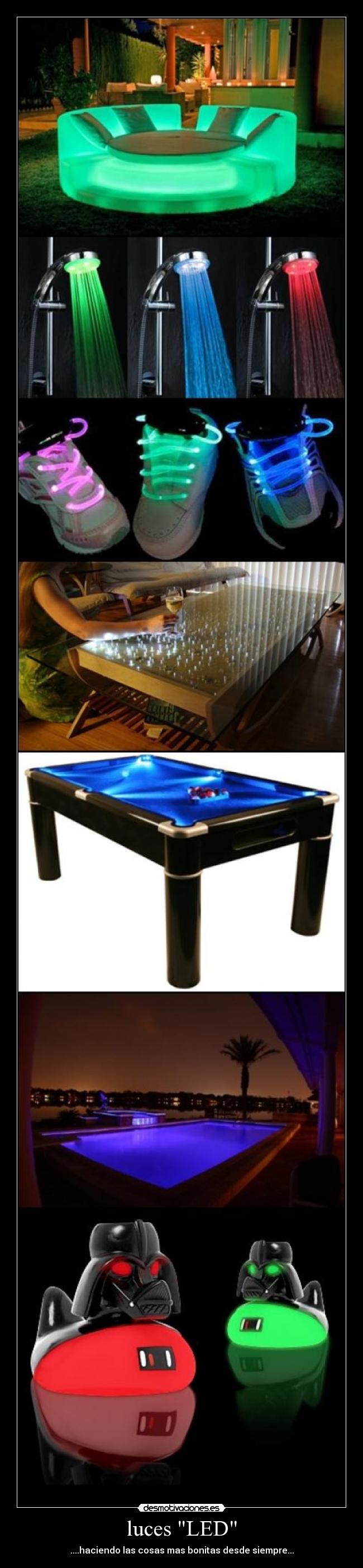 luces LED -