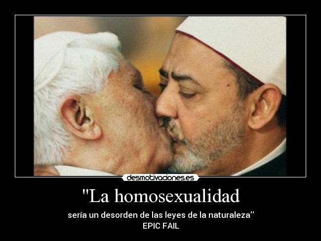 La homosexualidad -