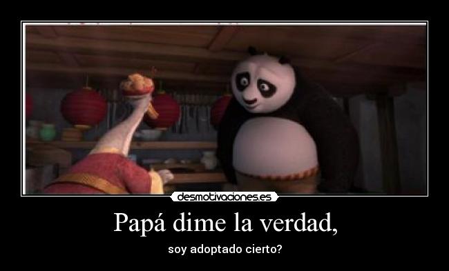 carteles kung panda adoptado desmotivaciones