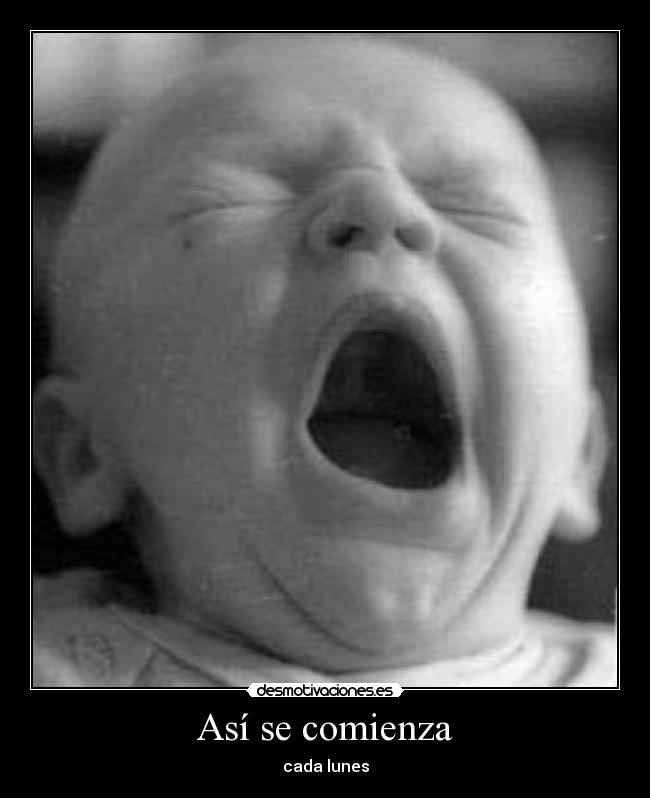 carteles lunes desmotivaciones