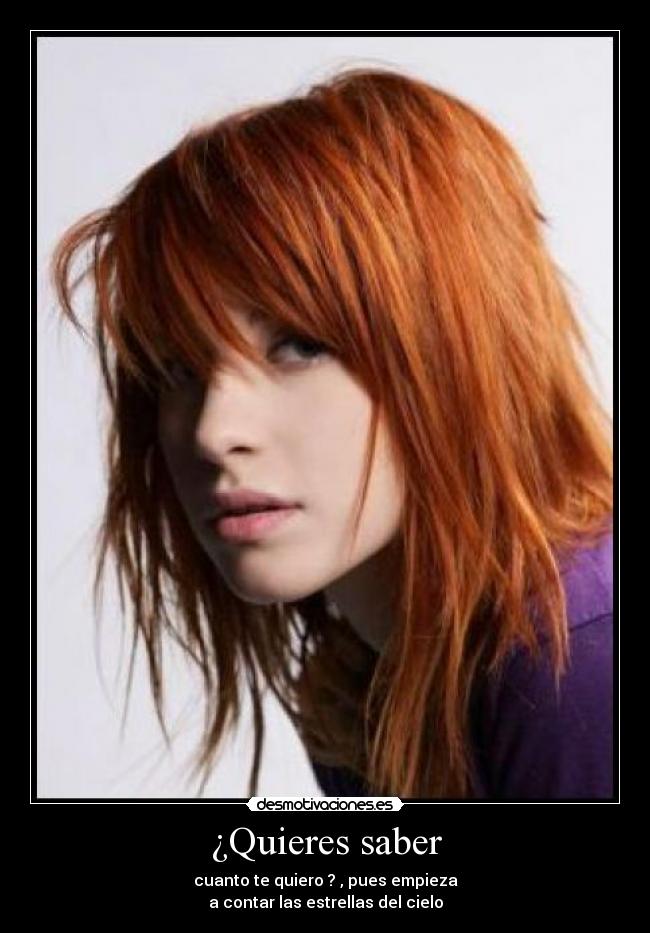 ¿Quieres saber - cuanto te quiero ? , pues empieza
a contar las estrellas del cielo