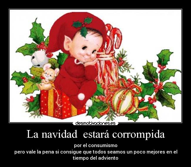 La navidad estará corrompida -