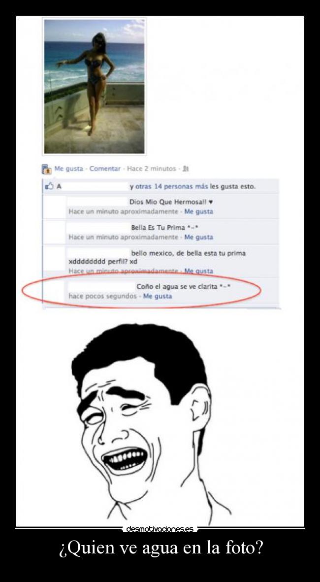 ¿Quien ve agua en la foto? - 