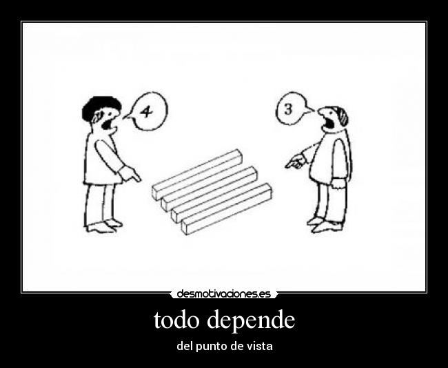 todo depende -