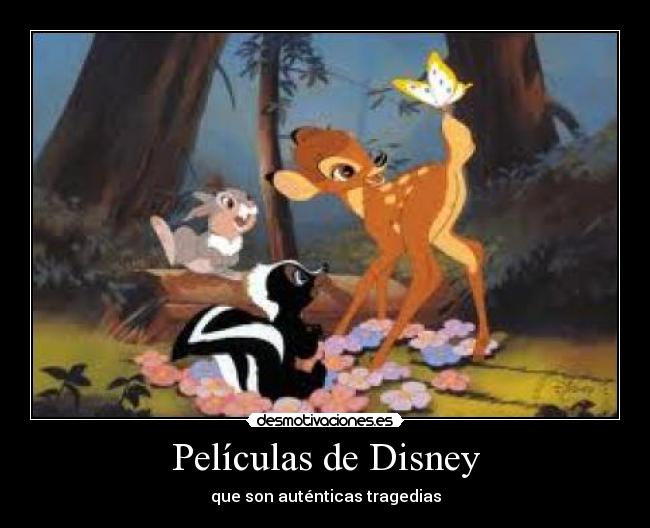 Películas de Disney - que son auténticas tragedias