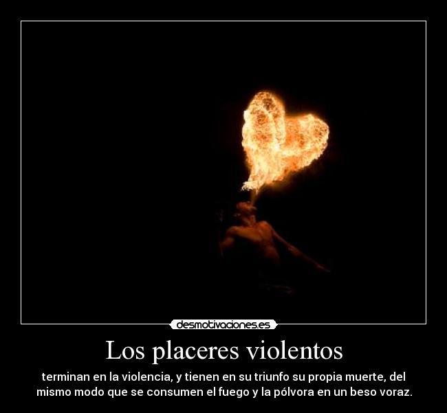 Los placeres violentos - 