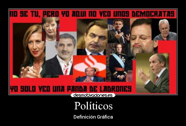 Políticos - Definición Gráfica
