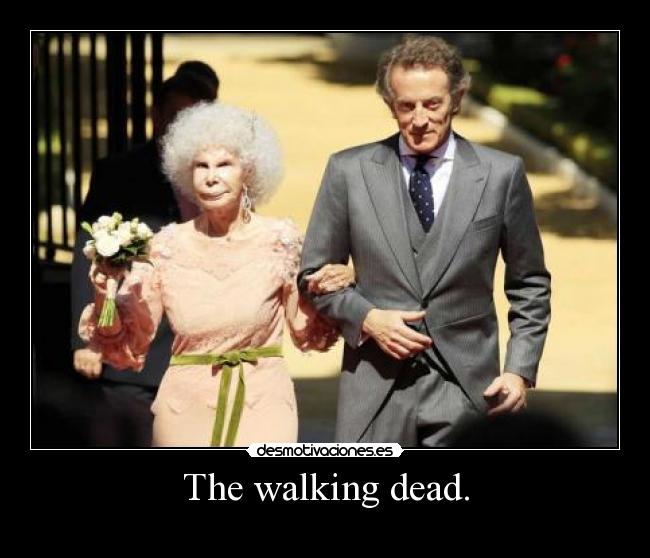 The walking dead. - 