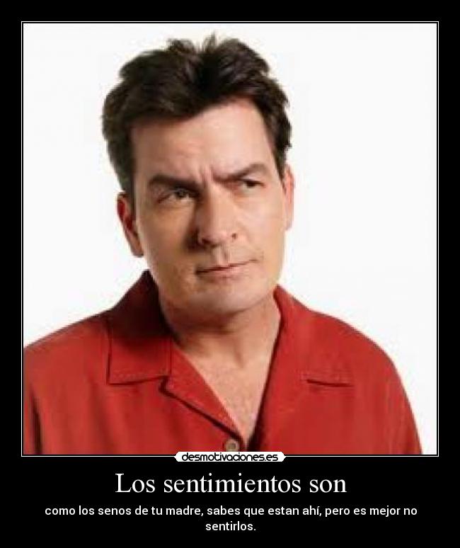 Los sentimientos son - 