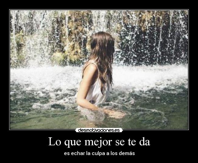 Lo que mejor se te da -