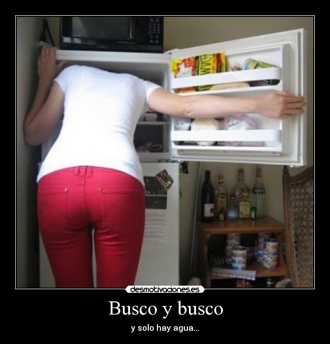 Busco y busco - y solo hay agua...