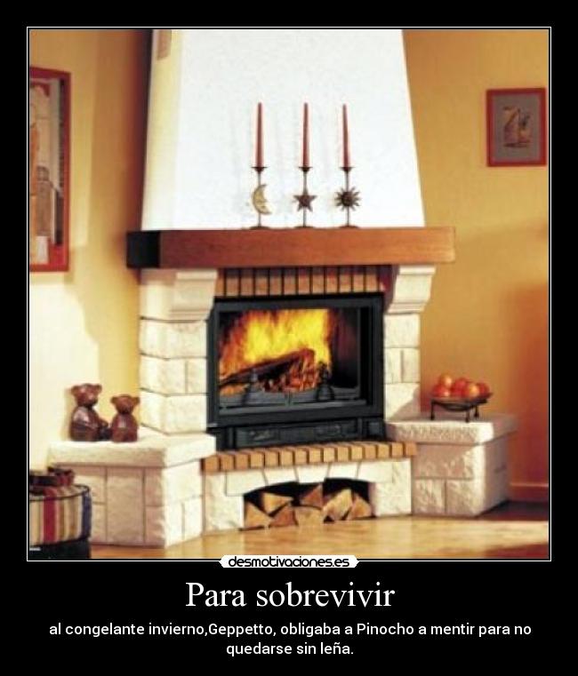 Para sobrevivir -