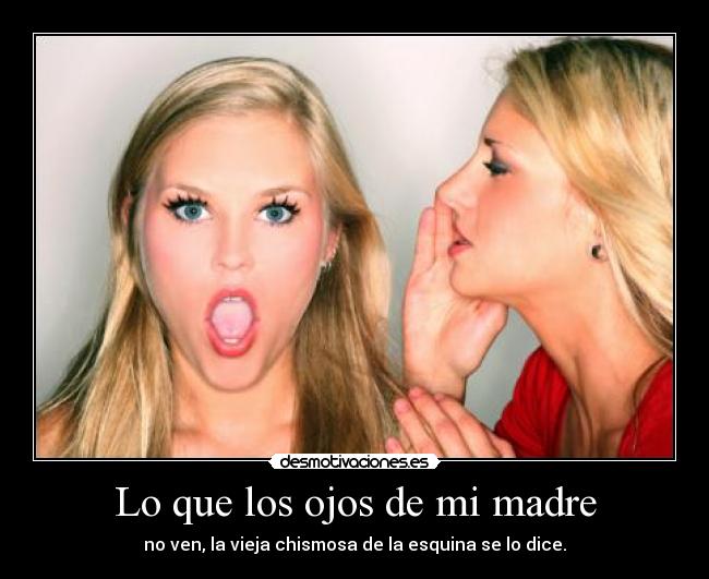 Lo que los ojos de mi madre - 