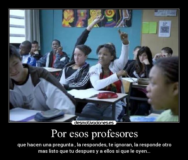 Por esos profesores - 
