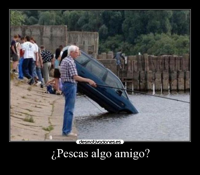 ¿Pescas algo amigo? - 