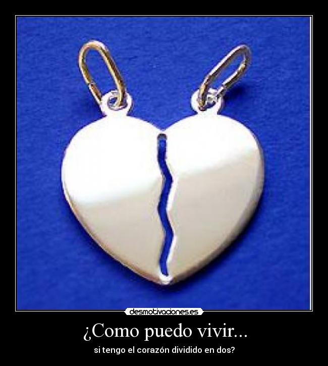 ¿Como puedo vivir... - 