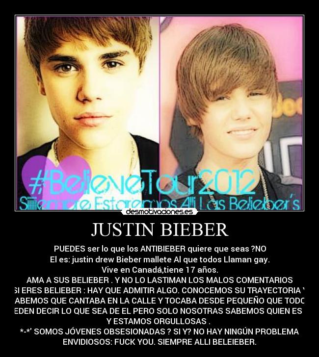 JUSTIN BIEBER - 