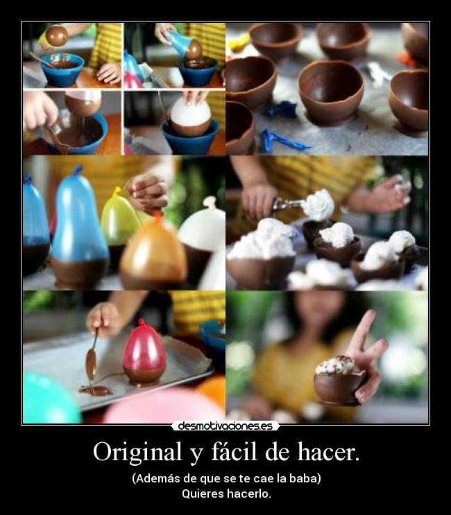Original y fácil de hacer. -