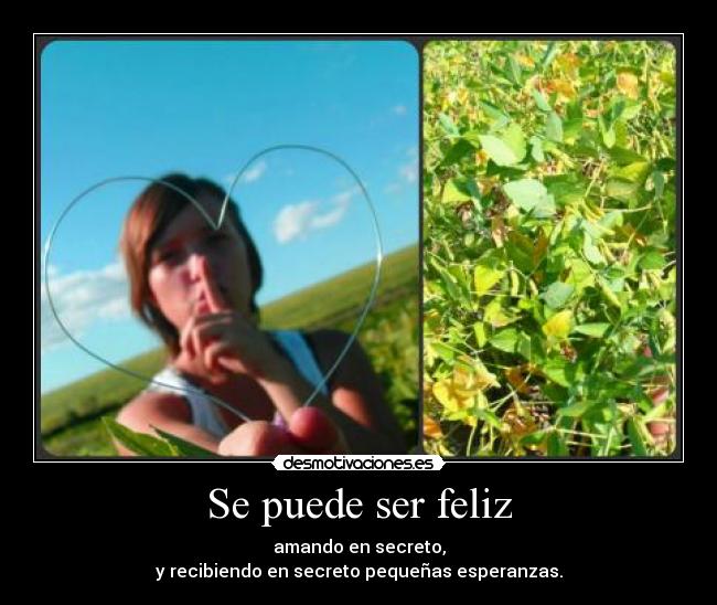 Se puede ser feliz - 