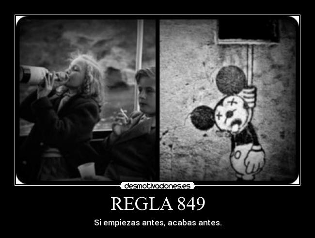 carteles regla 849 antes desmotivaciones