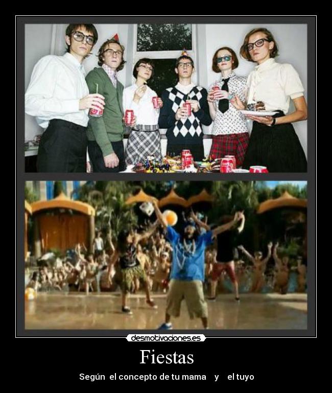 carteles fiestas desmotivaciones