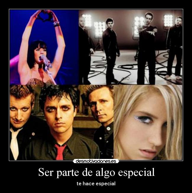 Ser parte de algo especial - te hace especial
