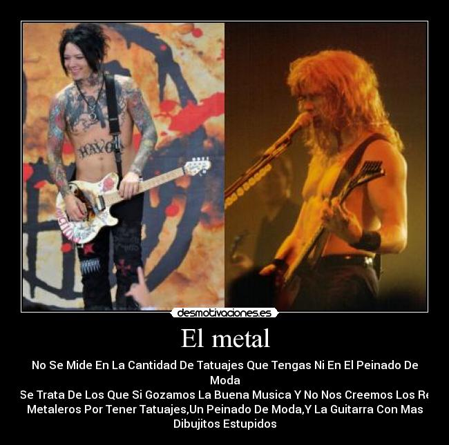 El metal -