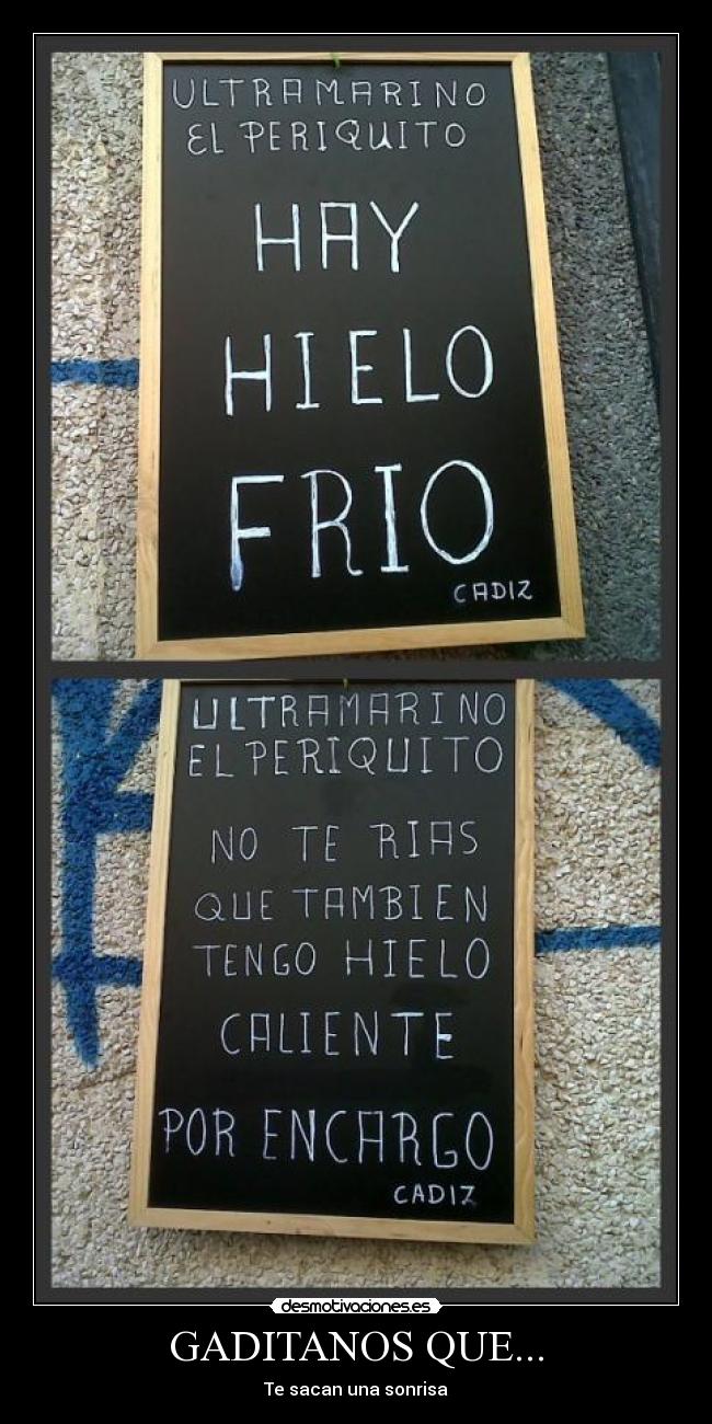 GADITANOS QUE... - 