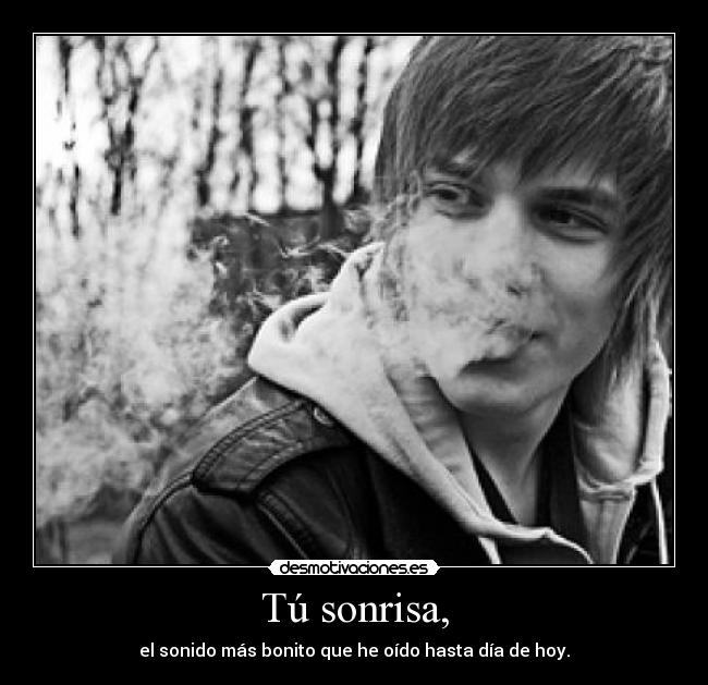 Tú sonrisa, - 