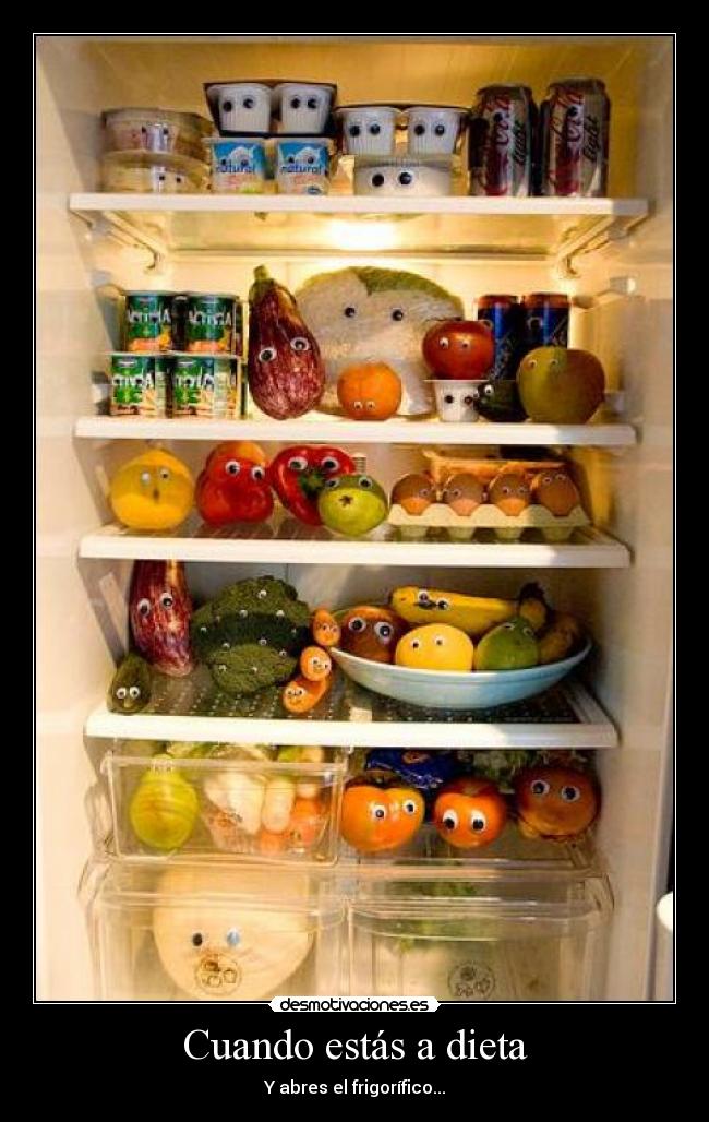 Cuando estás a dieta -