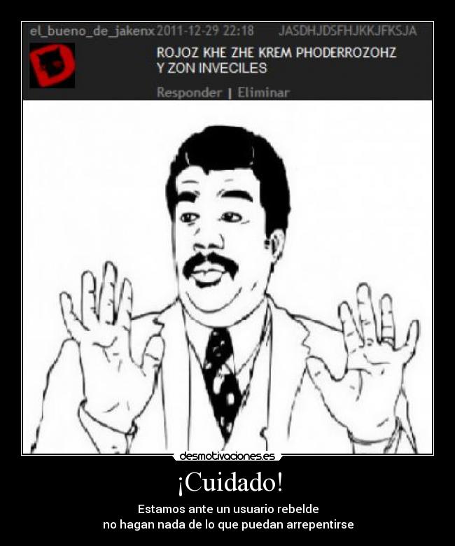 ¡Cuidado! - 