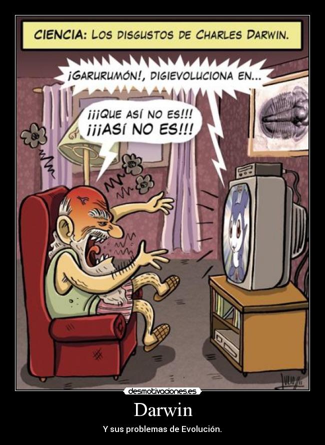 Darwin - Y sus problemas de Evolución.