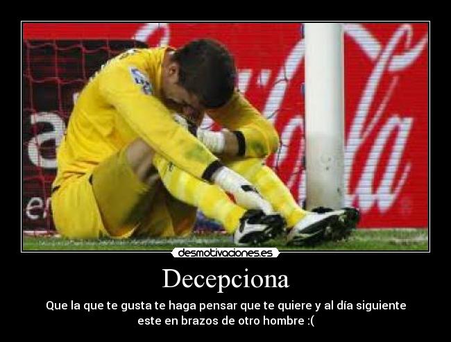 Decepciona -